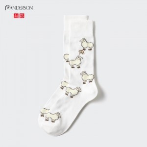 Ponozky Uniqlo HEATTECH Anti-Odor Damske Biele Slovensko | X895159