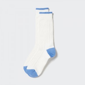 Ponozky Uniqlo HEATTECH Cable Damske Biele Slovensko | T789938
