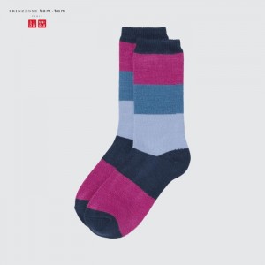 Ponozky Uniqlo HEATTECH Damske Námornícka Modrá Slovensko | T010809