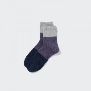 Ponozky Uniqlo HEATTECH Fluffy Panske Siva Slovensko | T016960