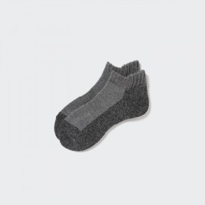 Ponozky Uniqlo HEATTECH Kratke Panske Tmavo Siva Slovensko | X923133
