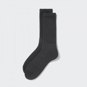 Ponozky Uniqlo HEATTECH Pile-Podsite Panske Tmavo Siva Slovensko | C887635