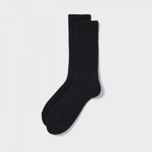 Ponozky Uniqlo HEATTECH Pile-Podsite Panske Čierne Slovensko | B173755