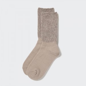 Ponozky Uniqlo HEATTECH Souffle Damske Béžové Slovensko | D290130