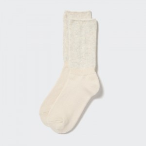 Ponozky Uniqlo HEATTECH Souffle Damske Natural Slovensko | Q833348