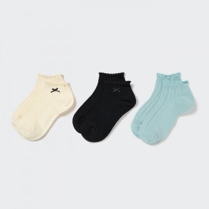 Ponozky Uniqlo Kratke 3 Pack Detske Natural Slovensko | Z103304