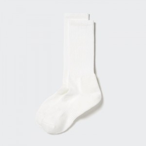 Ponozky Uniqlo Pile Panske Biele Slovensko | R078514