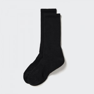 Ponozky Uniqlo Pile Panske Čierne Slovensko | D738191