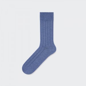Ponozky Uniqlo Siroke Topanky-Rebrovaný Panske Modre Slovensko | F602892