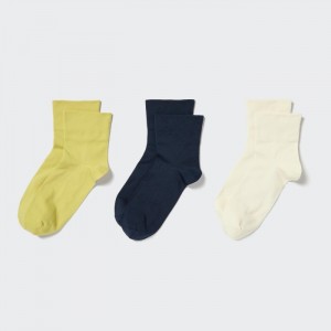 Ponozky Uniqlo Socks 3 Pack Damske Zelene Slovensko | R735464