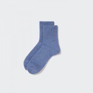 Ponozky Uniqlo Soft Pile Half Panske Modre Slovensko | W413779