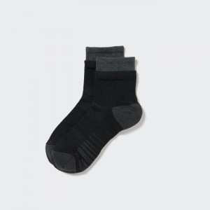 Ponozky Uniqlo Sports Layered Half Panske Čierne Slovensko | K515510