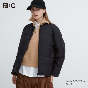 Páperové Bundy Uniqlo Light Damske Čierne Slovensko | X475596