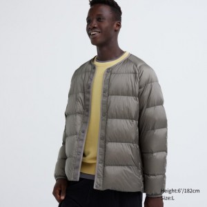 Páperové Bundy Uniqlo Recycled Panske Siva Slovensko | N856153