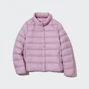 Páperové Bundy Uniqlo Ultra Light Damske Ruzove Slovensko | J193840