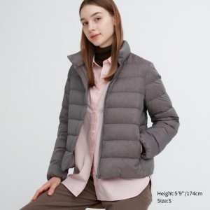 Páperové Bundy Uniqlo Ultra Light Damske Siva Slovensko | F332653