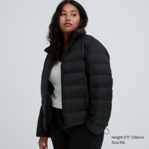 Páperové Bundy Uniqlo Ultra Light Damske Čierne Slovensko | D507806