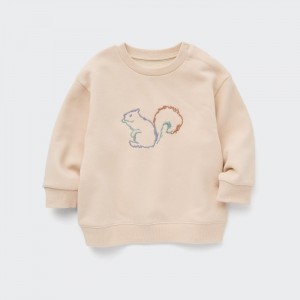 Pulover Uniqlo Fleece (Squirrel) Pre Babatka Natural Slovensko | F534562