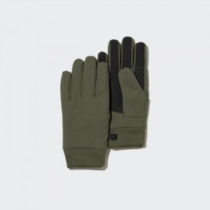 Rukavice Uniqlo HEATTECH Podsite Function Damske Olivovo Zelená Slovensko | J243070