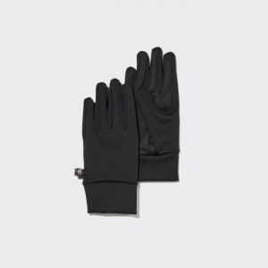 Rukavice Uniqlo HEATTECH Podsite Stretch Panske Čierne Slovensko | W763734