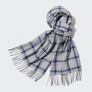 Satky Uniqlo HEATTECH Checked Panske Siva Slovensko | Y687591