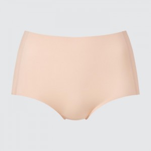 Slipy Uniqlo AIRism Ultra Seamless High-Rise Damske Béžové Slovensko | N086234