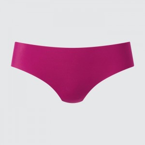 Slipy Uniqlo AIRism Ultra Seamless Regular Damske Červené Slovensko | R153130