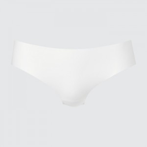 Slipy Uniqlo AIRism Ultra Seamless Regular Damske Biele Slovensko | V827336