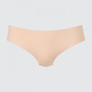 Slipy Uniqlo AIRism Ultra Seamless Regular Damske Béžové Slovensko | F280226