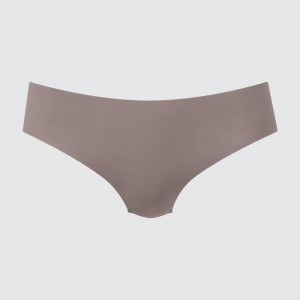 Slipy Uniqlo AIRism Ultra Seamless Regular Damske Hnede Slovensko | L718093