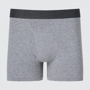 Slipy Uniqlo Bavlnene Boxer Panske Siva Slovensko | M266774