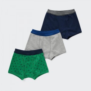 Slipy Uniqlo Boxer (Set of 3) Detske Zelene Slovensko | T797798