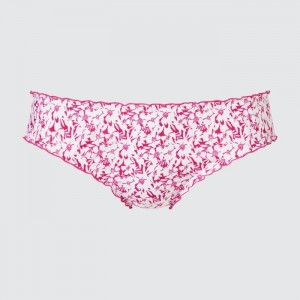 Slipy Uniqlo Frilled Stredne-Rise Damske Ruzove Slovensko | E982493