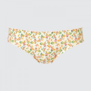 Slipy Uniqlo Frilled Stredne-Rise Damske Krém Slovensko | F159688