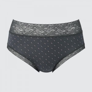 Slipy Uniqlo High-Rise Damske Tmavo Siva Slovensko | E327072