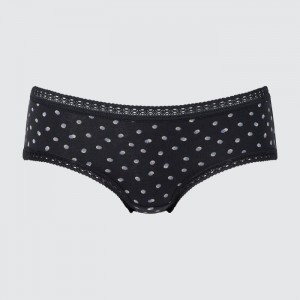 Slipy Uniqlo Hip Huggers Damske Čierne Slovensko | D333699