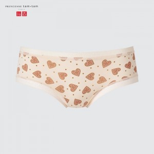 Slipy Uniqlo Hiphugger Damske Natural Slovensko | J553782