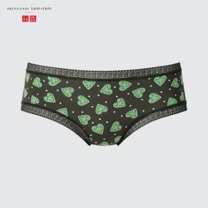 Slipy Uniqlo Hiphugger Damske Tmavo Zelene Slovensko | L847618