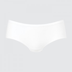 Slipy Uniqlo Plain Hip Huggers Damske Biele Slovensko | L353887