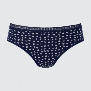 Slipy Uniqlo Stredne-Rise Damske Námornícka Modrá Slovensko | A411613