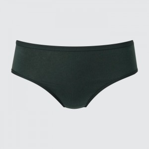 Slipy Uniqlo Stredne-Rise Damske Tmavo Zelene Slovensko | M193187