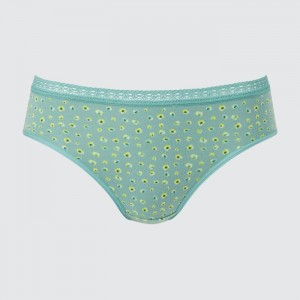 Slipy Uniqlo Stredne-Rise Damske Zelene Slovensko | P957074