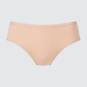 Slipy Uniqlo Stredne Rise (Basic) Damske Béžové Slovensko | S761566