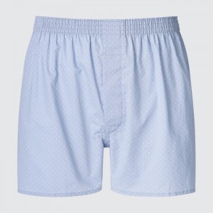 Slipy Uniqlo Woven Trunks Panske Modre Slovensko | G694100