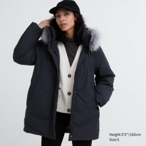 Spodné Kabáty Uniqlo Hybrid Damske Čierne Slovensko | U110659