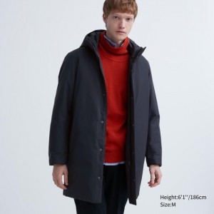 Spodné Kabáty Uniqlo Hybrid Panske Námornícka Modrá Slovensko | R899809