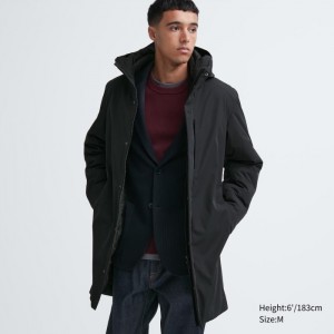 Spodné Kabáty Uniqlo Hybrid Panske Čierne Slovensko | D064738