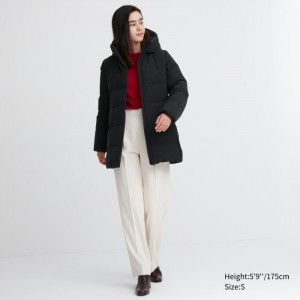 Spodné Kabáty Uniqlo Seamless Kratke Damske Čierne Slovensko | U684053