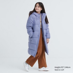 Spodné Kabáty Uniqlo Warm-Polstrované Detske Modre Slovensko | L073158