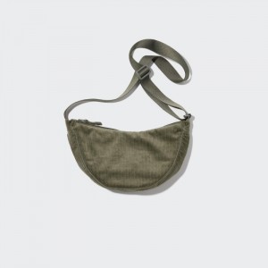 Tasky Uniqlo Corduroy Round Mini Taška Cez Rameno Damske Olivovo Zelená Slovensko | K114982
